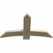 Ekena Millwork Bellingham Rough Sawn Timber Gable Bracket, Douglas Fir, 48"W x 28"H x 2"D x 6"F, 14/12 Pitch GBW048X28X0206BEL00RDF - alternate 5